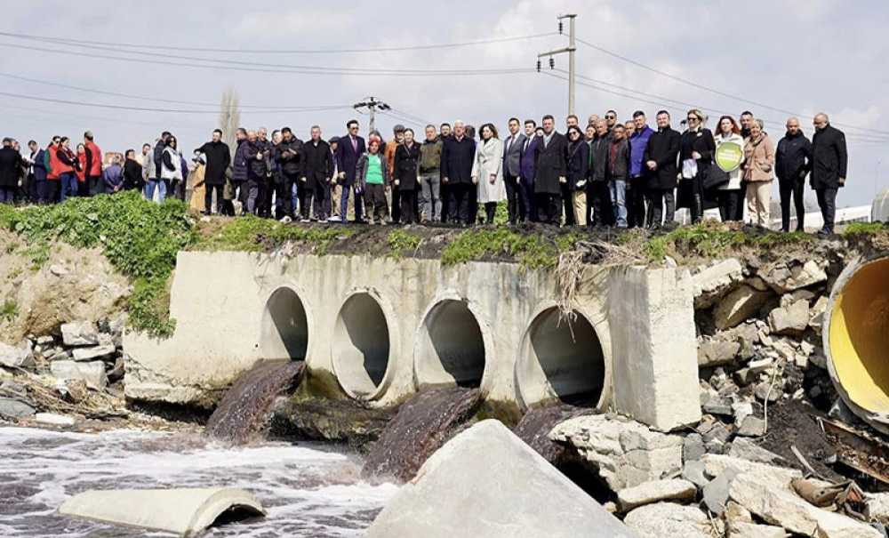 Ergene'de Kirliliğine Dikkat Çekildi