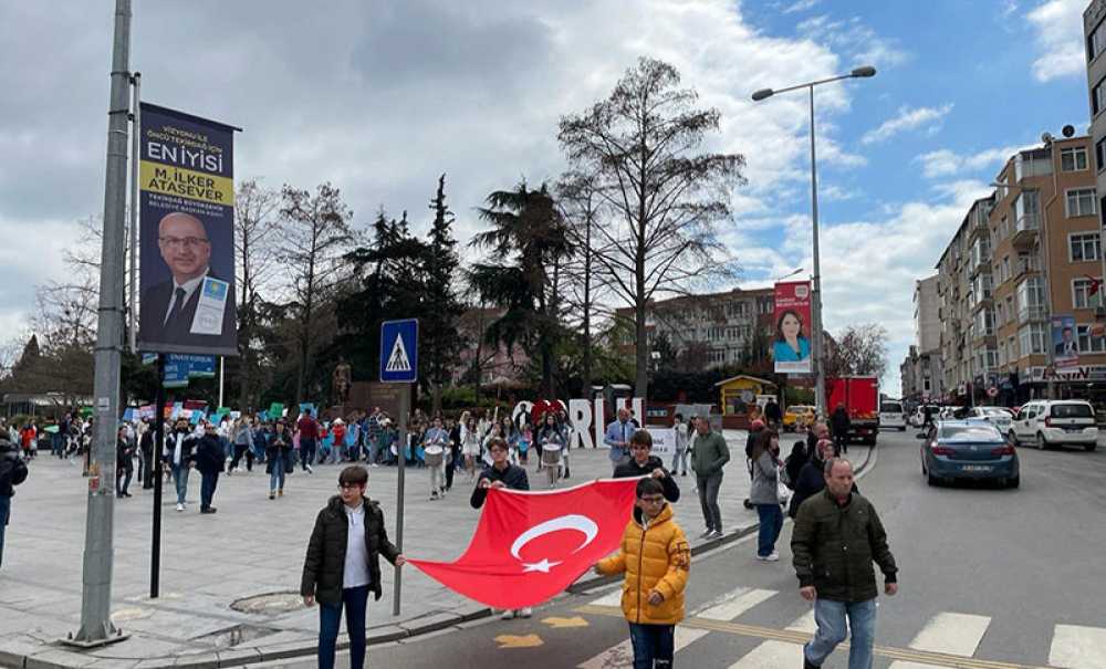 Minik Öğrenciler Su Tasarrufuna Dikkat Çekti