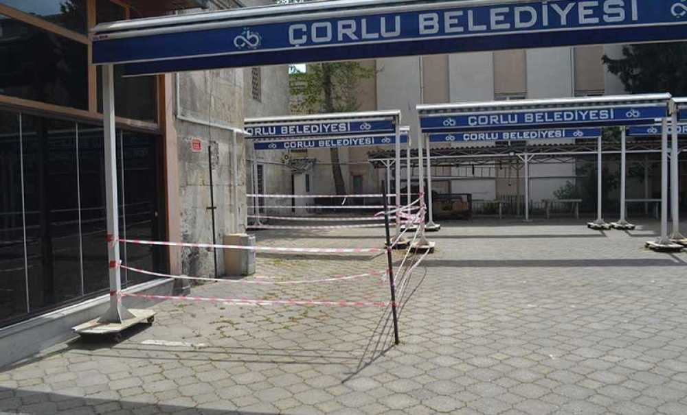 Tarihi Camide ‘Olay Yeri' Görüntüsü!