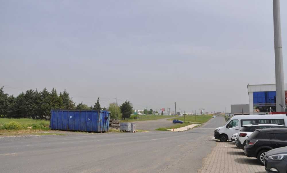 Çorlu'da Toz Bulutları Gökyüzünü Kapladı