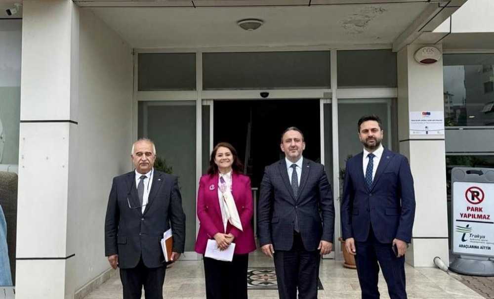 Müge Yıldız Topak'tan, Trakya Kalkınma Ajansı'na Ziyaret