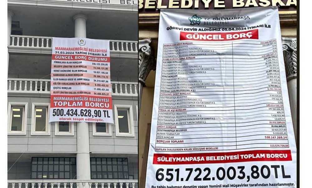 Belediyeler Borç İçinde!