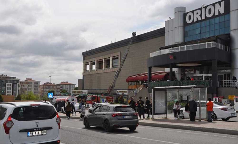 Orion'da Yangın Paniği