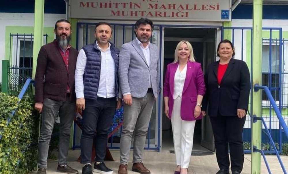 Ak Parti Muhtarları Ziyaret Etti