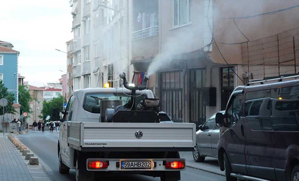Ekipler Uçkunla Mücadele Çalışmalarına Başladı
