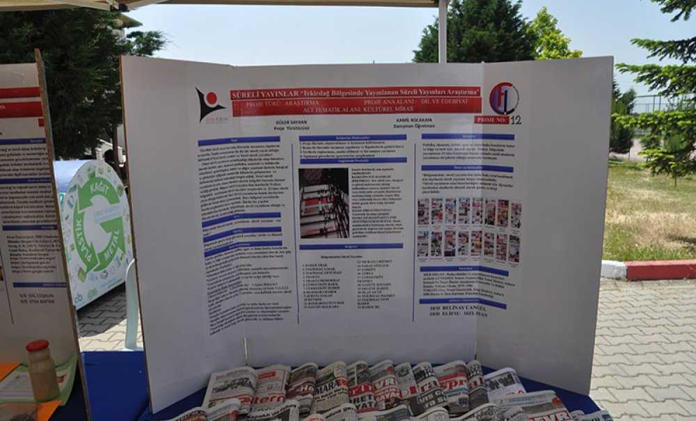 Fen Lisesi Öğrencileri İcatlarını Sergiledi