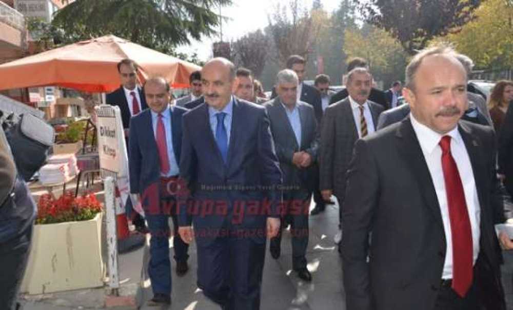 Sağlık Bakanı Müezzinoğlu'ndan Çorlu Esnafına Ziyaret