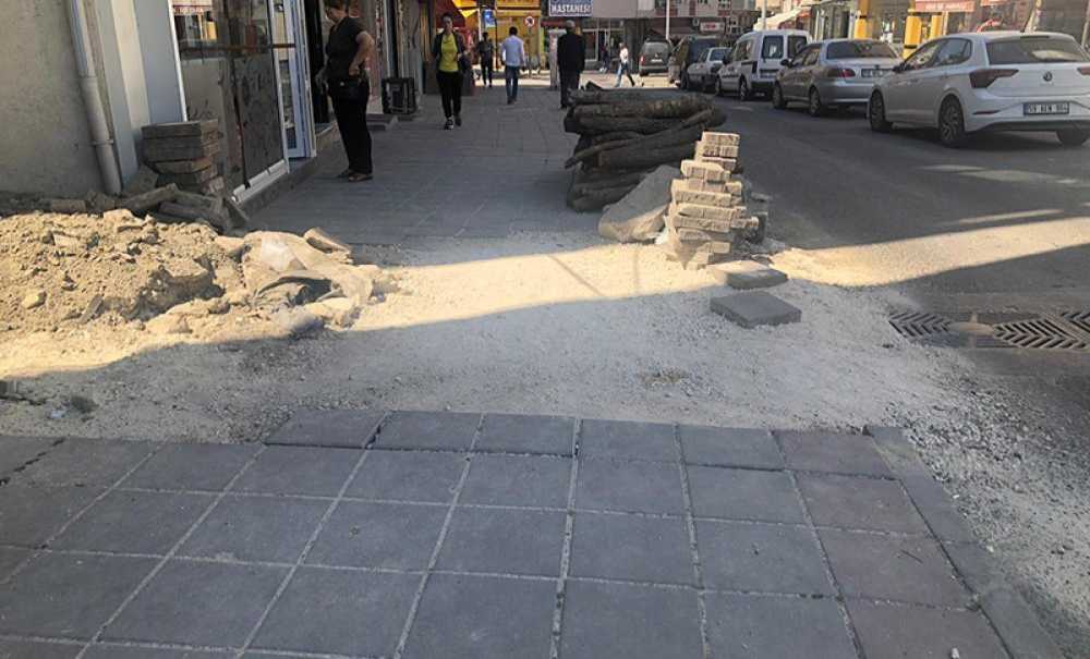 O Kaldırım Yapıldı