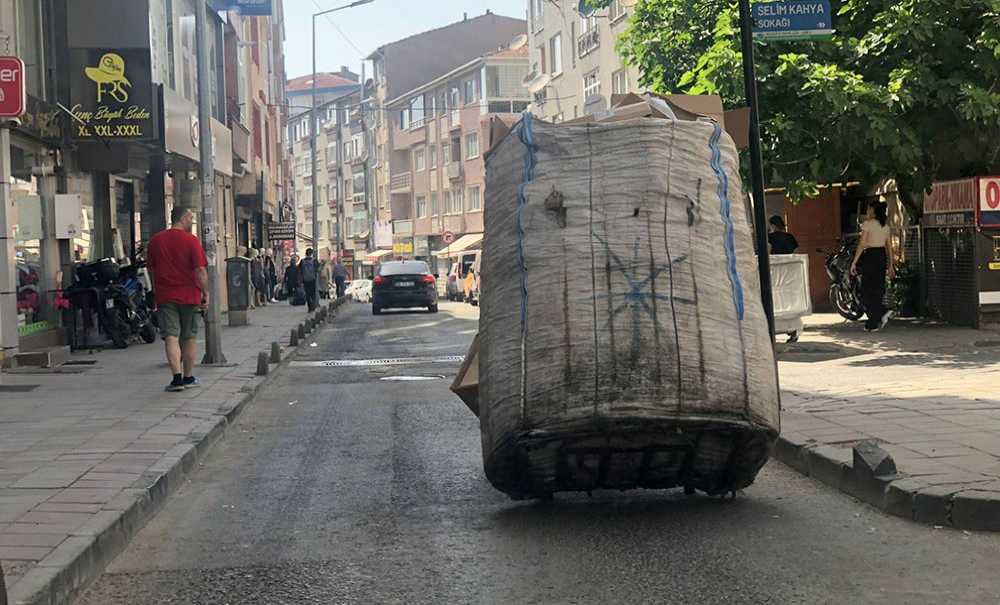 Çorlu'daki Sürücüler Çekçekçileri Takip Ediyor