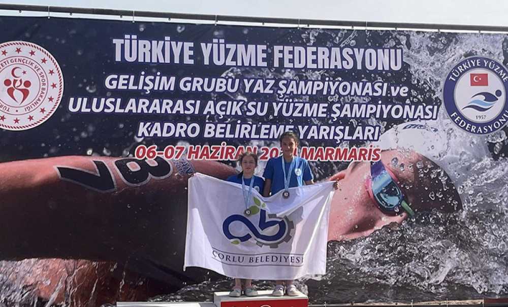Çorlulu Yüzücüler Milli Formayı Giyecek