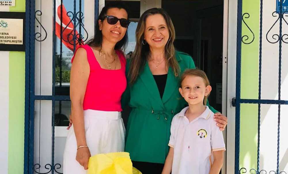 Minik Öğrencilerden Mavi Kapak Projesine Destek