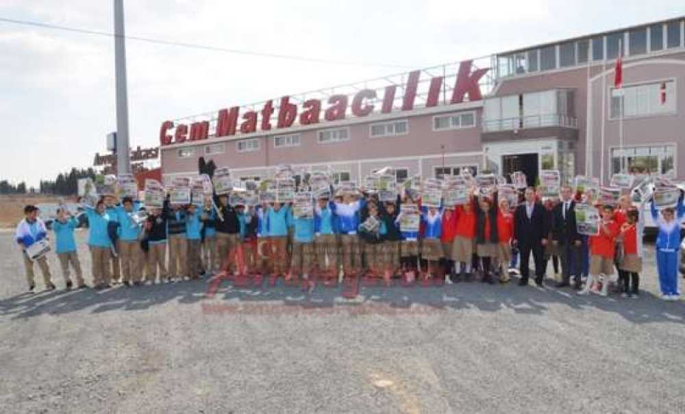 Fatih Koleji Öğrencilerinden Gazetemize Ziyaret