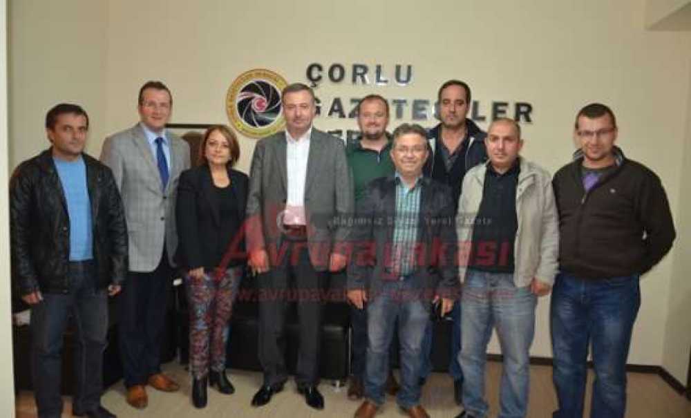 Teksif'ten Çorlu Gazeteciler Derneği'ne Ziyaret