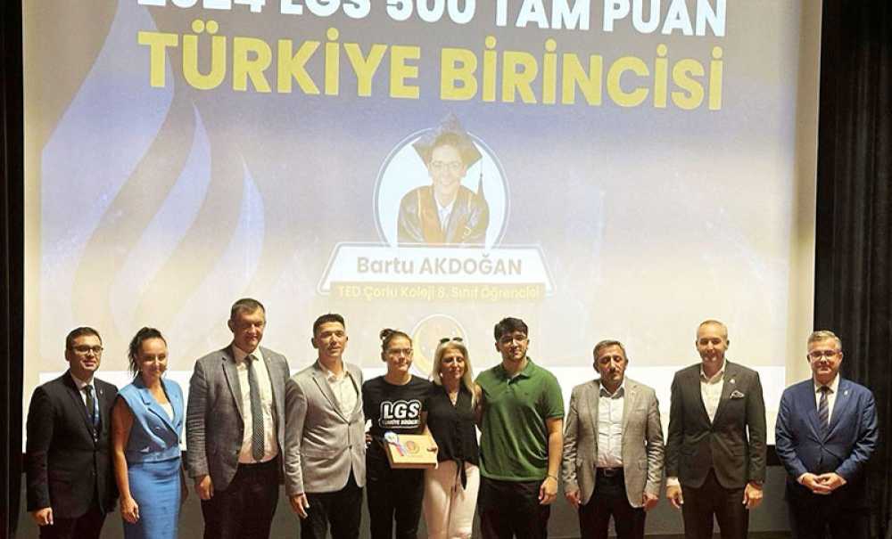 Ted Çorlu Kolejinden Büyük Başarı