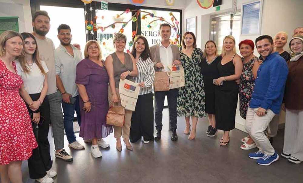 Tegv Çorlu'da Resim Sergisi