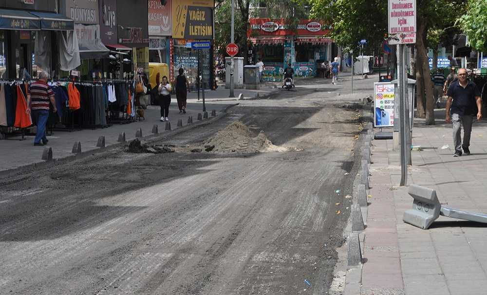 Çalışmalar Nedeniyle Otopark Kapalı