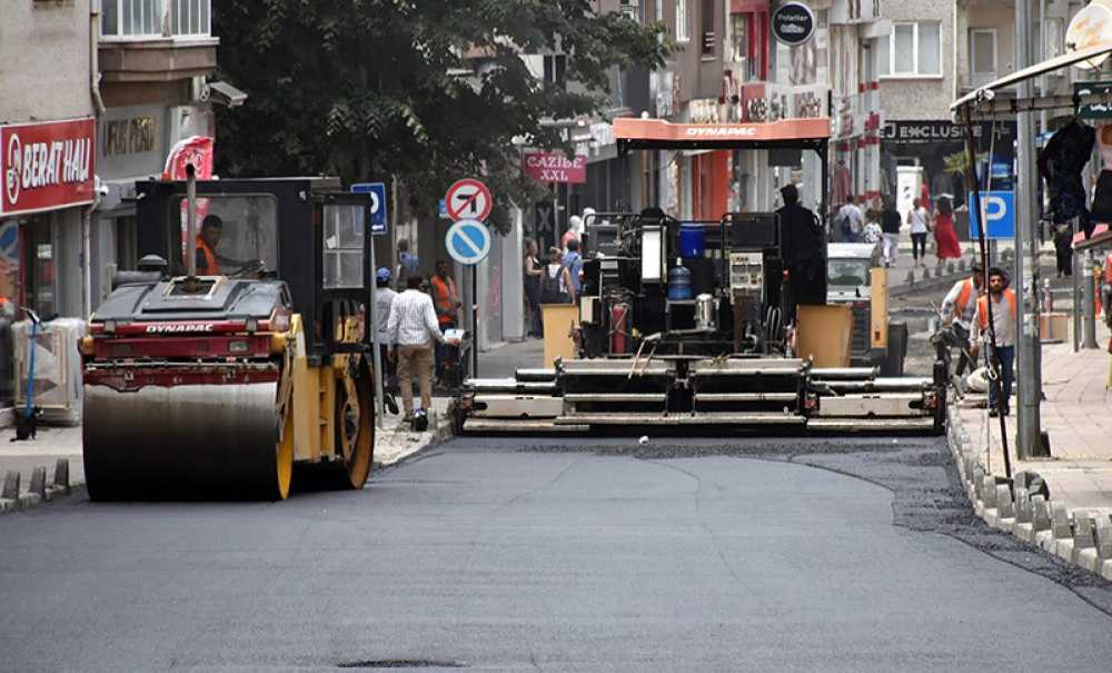 Asfalt Serim Çalışmaları Devam Ediyor