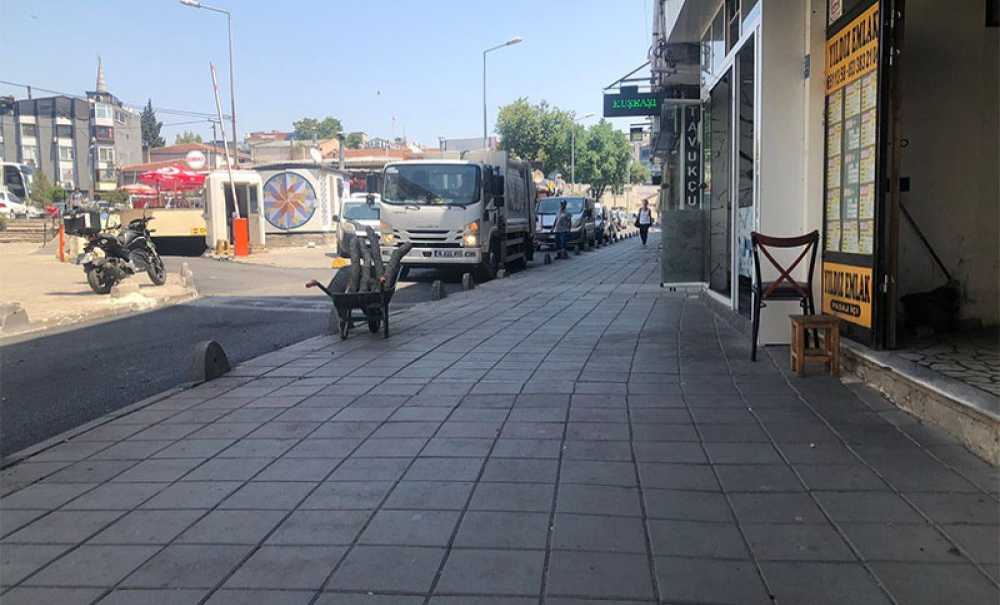 Yine Çöp Kamyonu Yine Trafik