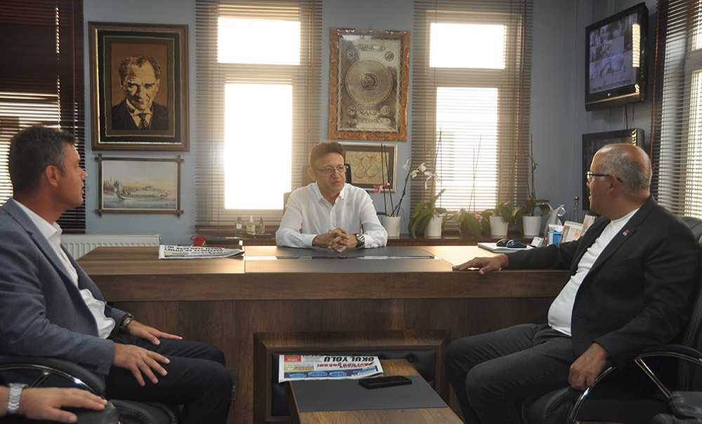 Chp'den Gazetemize Ziyaret