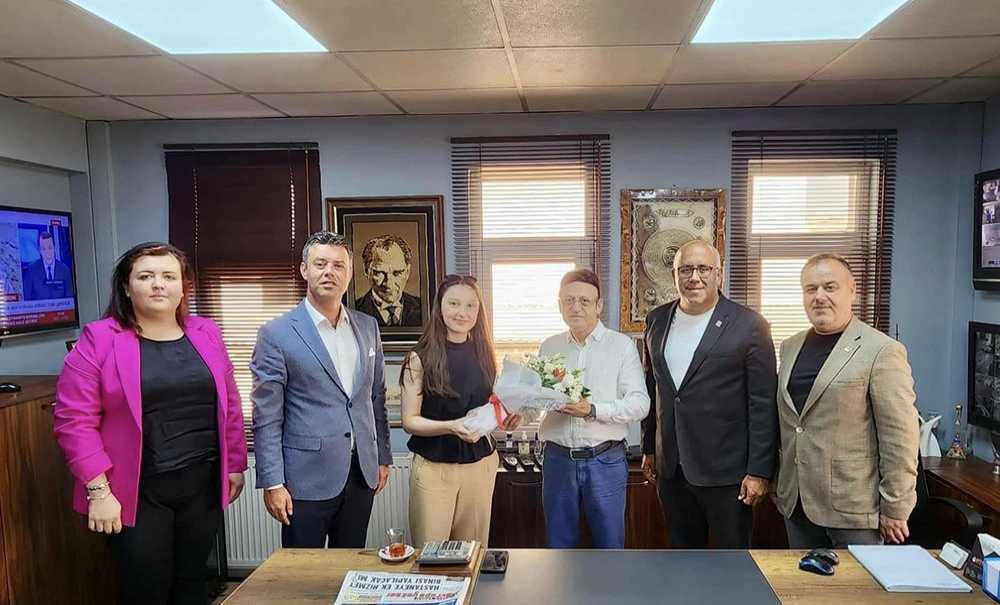 Chp'den Gazetemize Ziyaret