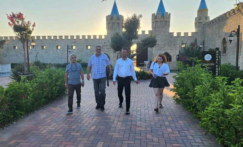 Trakya Üniversitesi Yetkilileri Masal Parkı Ziyaret Etti