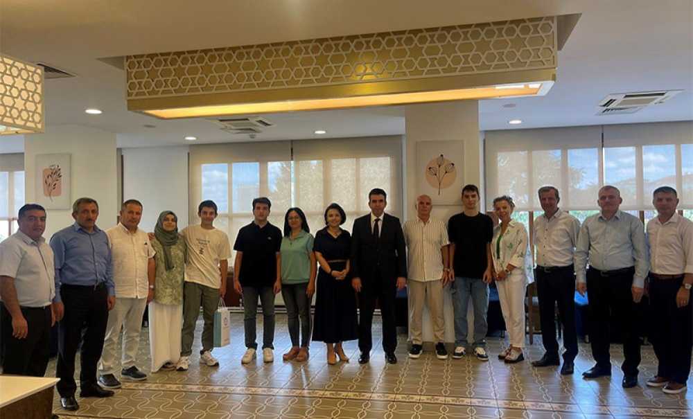 Kaymakam Eren Yks'de Dereceye Giren Öğrencilerle Buluştu