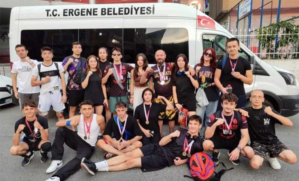 Demir Dojo'ya Ergene Belediyesi'nden Destek