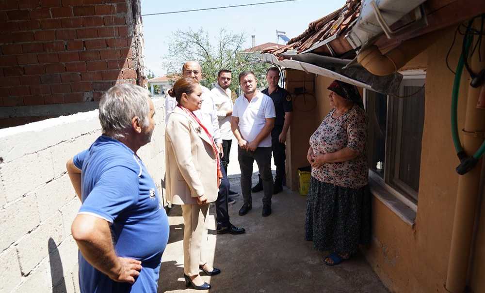 Kaymakam Duman Ve Başkan Topak'tan Geçmiş Olsun Ziyareti