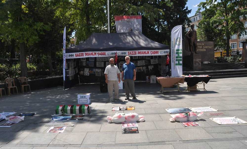 Gazze İnsanlık Çadırı Açıldı