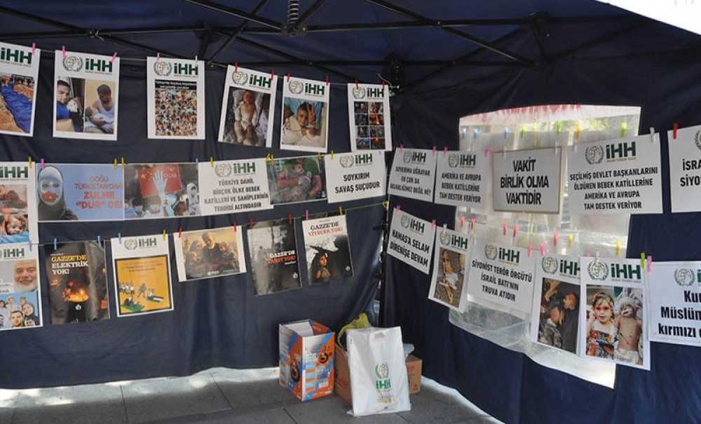 Gazze İnsanlık Çadırı Açıldı