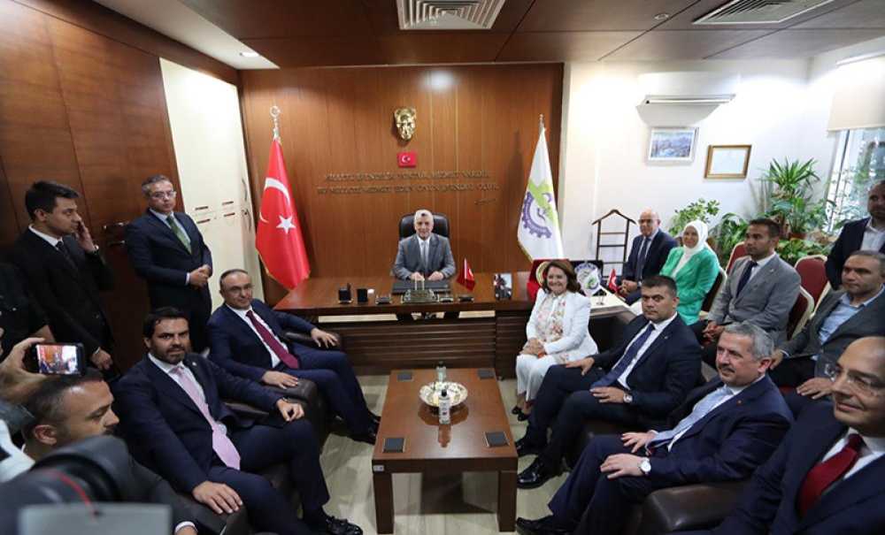 Ticaret Bakanı Bolat Tekirdağ'da