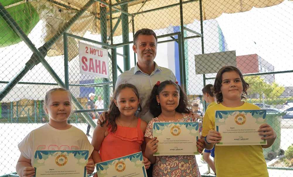 Sporculara Sertifikaları Verildi