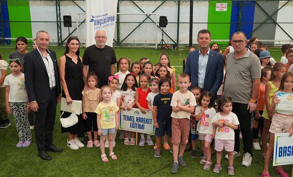 Sporculara Sertifikaları Verildi