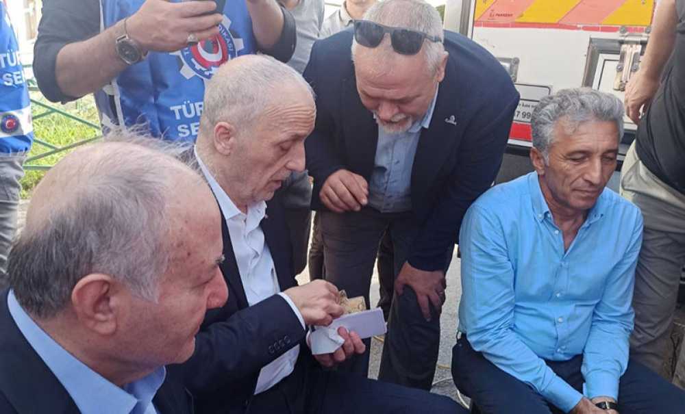 Staj Ve Çıraklık Mağdurları Türk-İş Başkanı İle Çerkezköy'de Görüştü