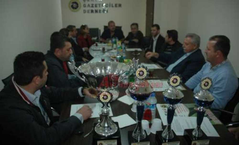 “1. Gazeteciler Kupası” Kura Çekimi Yapıldı