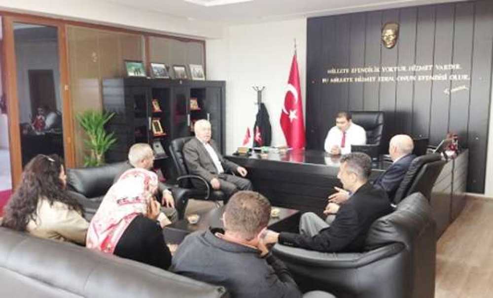 Oda Başkanlarından Ergene Kaymakamı Kızıltoprak'a Ziyaret