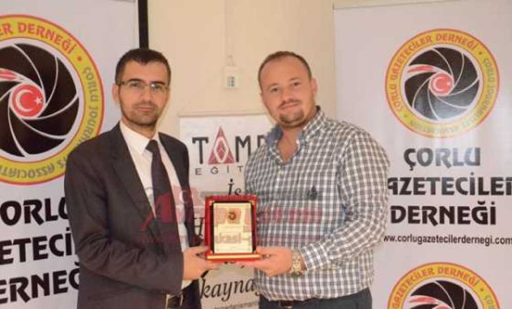 Çorlu Gazeteciler Derneği Üyelerine İş Sağlığı Ve Güvenliği Eğitimi