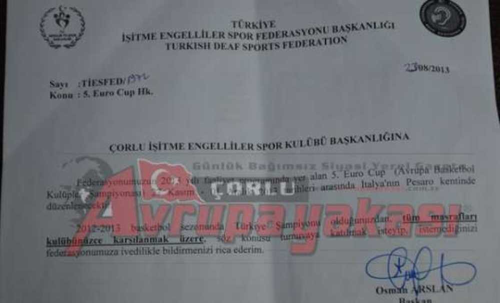 Engelli Sporculara Avrupa Şampiyonası Şoku
