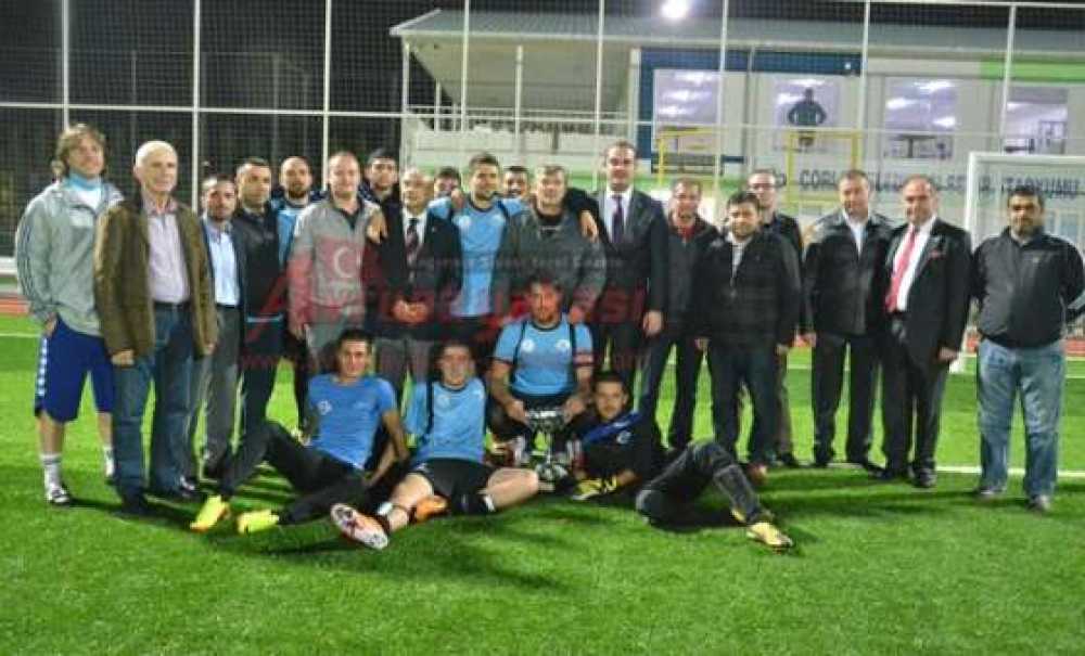 Çorlu Gazeteciler Kupası`nda ‘Şampiyon Çorlu Gençlerbirliğispor'