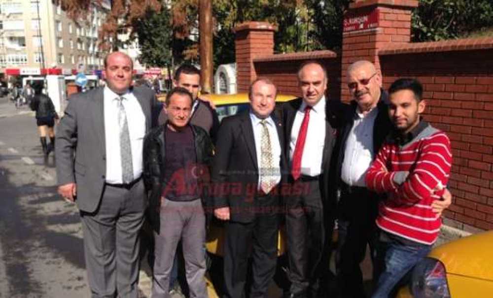 Ayhan Civan`dan Taksici Esnafına Ziyaret