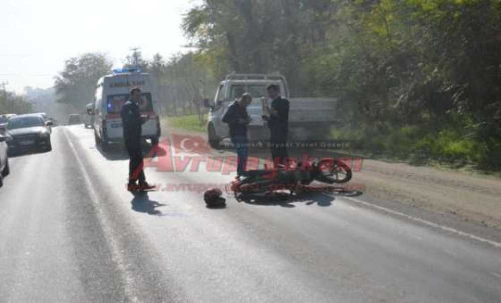 Çorlu'da Trafik Kazası: 1 Yaralı
