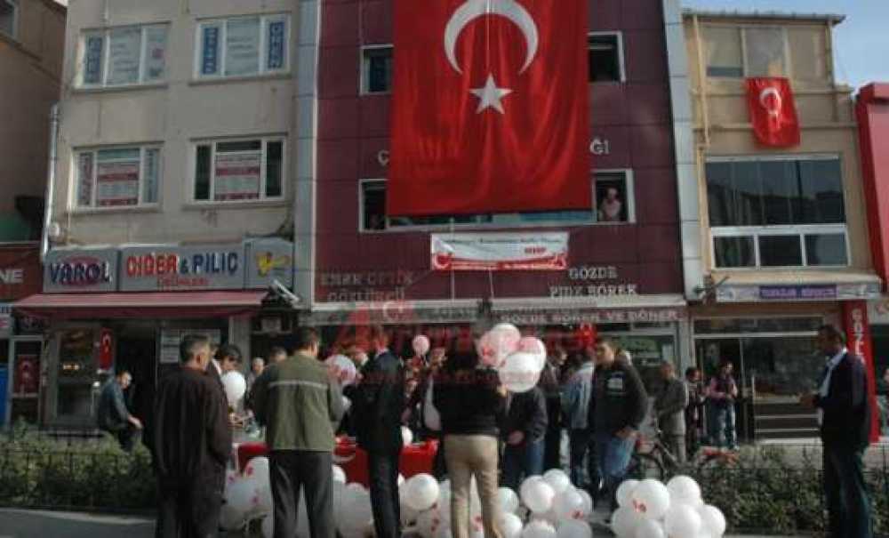 Mhp Çorlu İlçe Teşkilatı`ndan Balonlu Bayraklı 29 Ekim Kutlaması