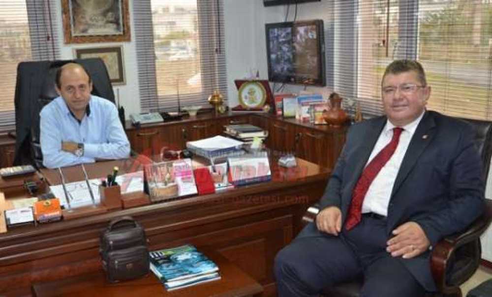 Ergene Belediye Başkan Aday Adayı Haşim Korkmaz`dan Gazetemize Ziyaret