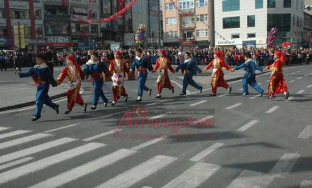 Çorlu`da Cumhuriyet Coşkusu