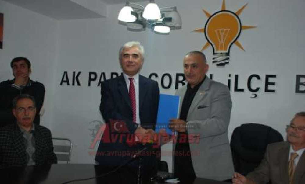 Nusret Atik Çorlu Belediye Başkan Adaylığını Resmen Açıkladı