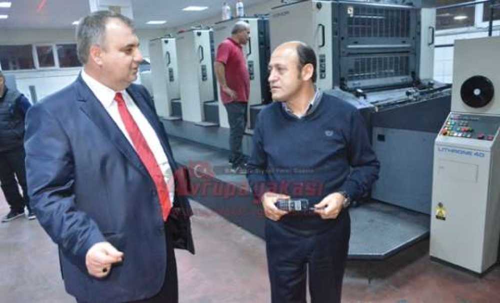 Ergene Belediye Başkan Aday Adayı Kenan Demiray`dan Avrupa Yakası Gazetesi`ne Ziyaret