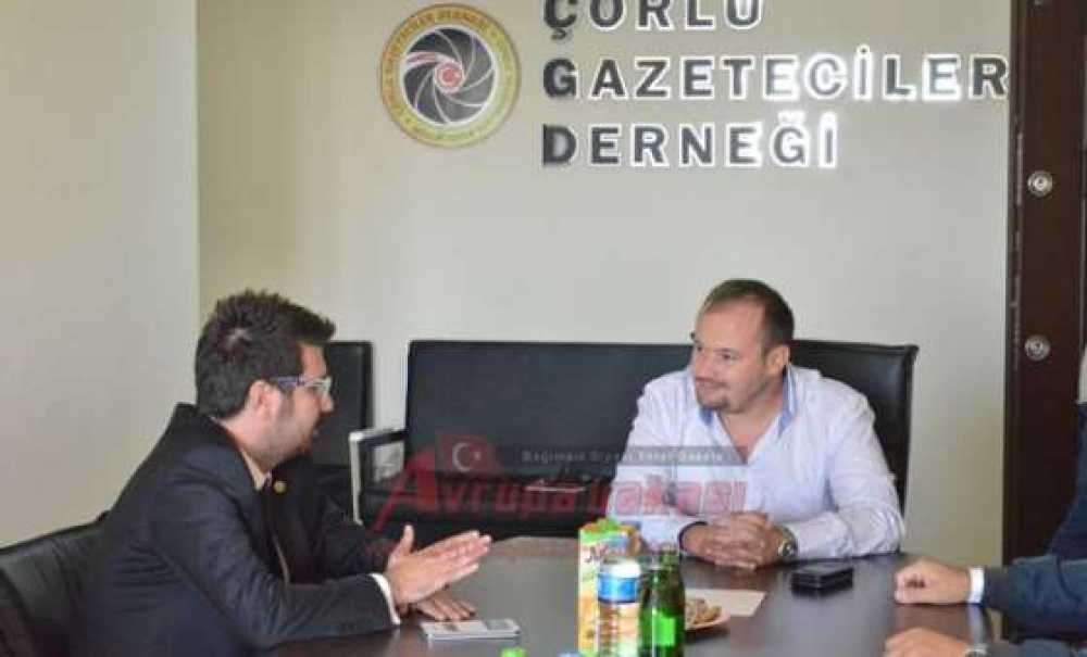 Çisad'dan Çorlu Gazeteciler Derneği'ne Ziyaret