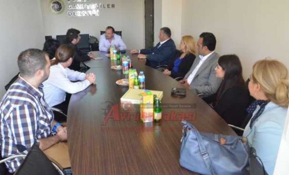 Çisad'dan Çorlu Gazeteciler Derneği'ne Ziyaret