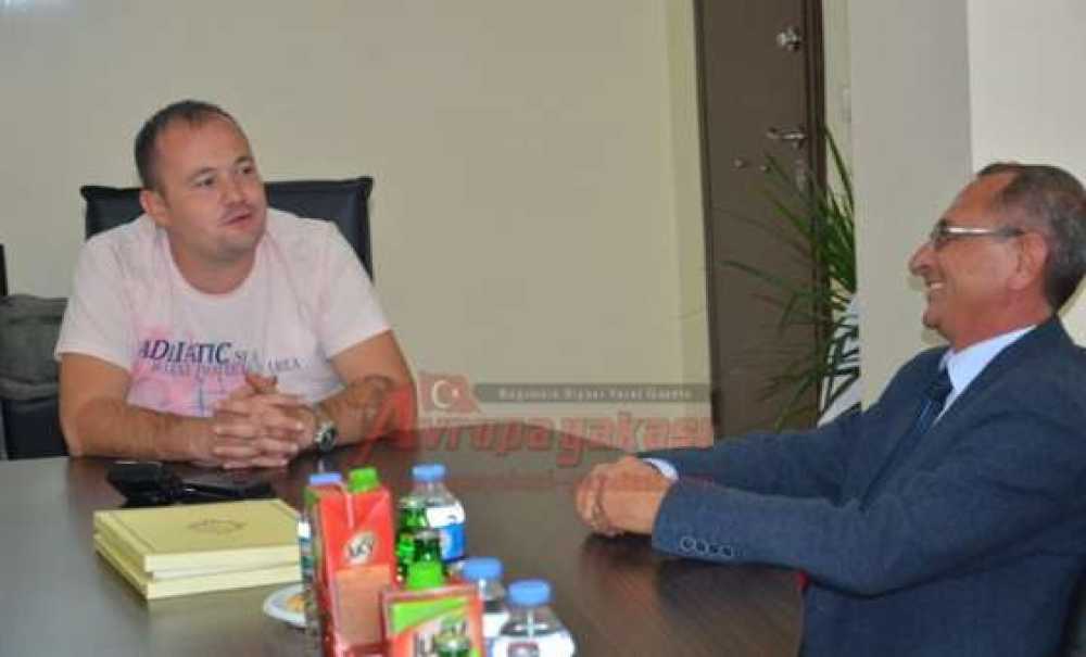 Chp Ergene İlçe Örgütü`nden Çorlu Gazeteciler Derneği`ne Ziyaret