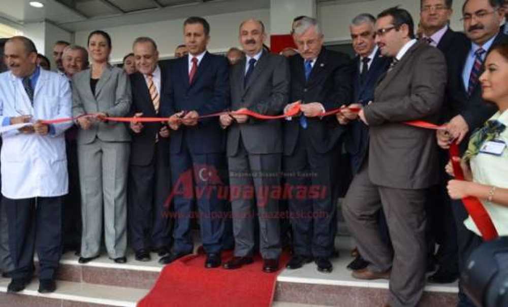 Özel Onur Trakya Hastanesi'ni Sağlık Bakanı Müezzinoğlu Açtı